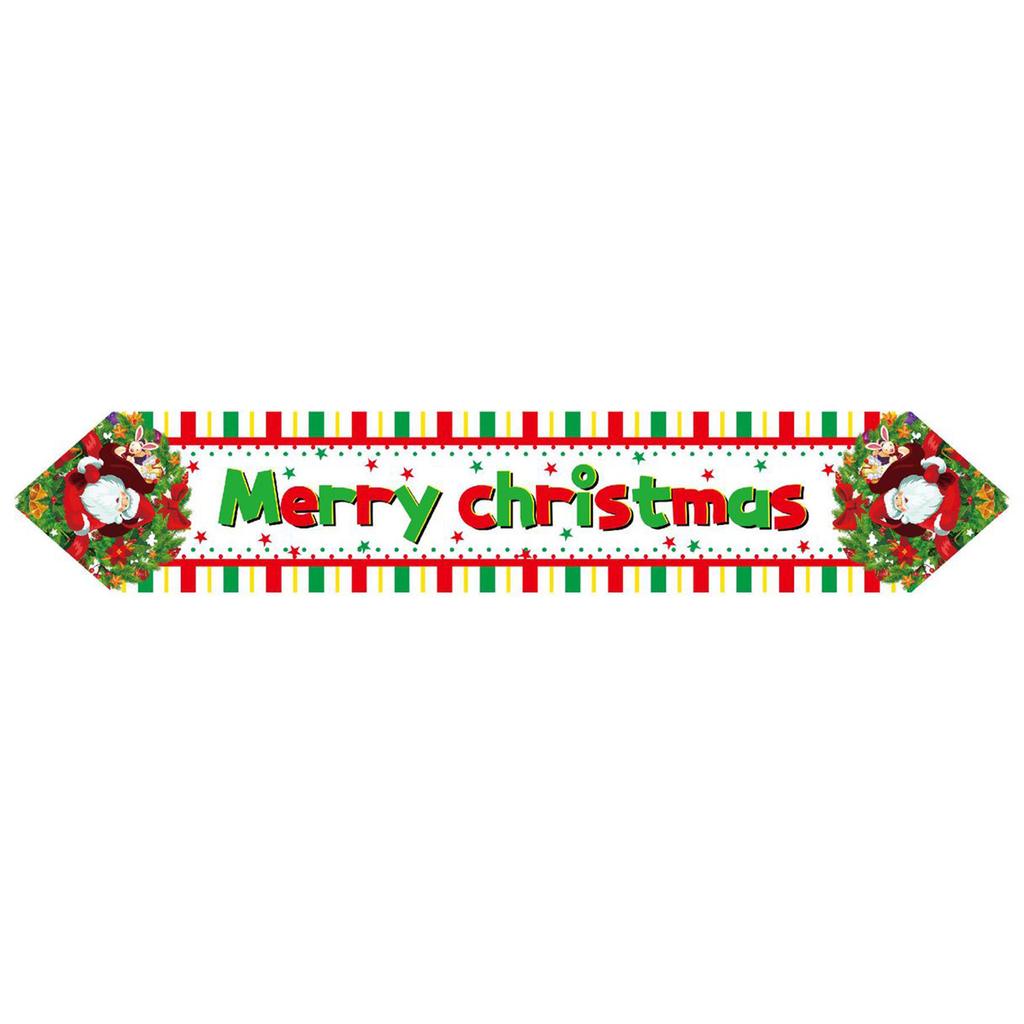Christmas Table Runner Merry Christmas Decoration For Home Xmas Table Decor 2025 Happy New Year Holiday Kitchen Dining Table Dec