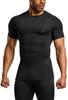 Tesla Short Sleeve Compression UV Compression Shirt for Base Size Men's Shirt, Protection, Sweat-Wicking, Quick-Drying, Running, Training, Fitness,