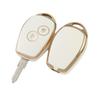 Чехол для смарт-ключа Renault - чехол для автомобильного ключа с золотым краем для моделей Straight 2/3.