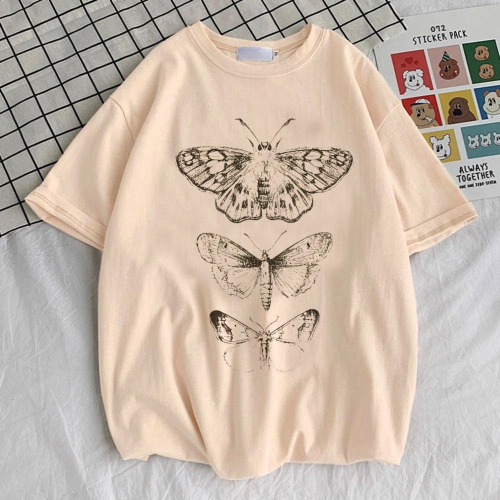 Goblincore Tshirt Girl Korean Clothes Digital Y2k 2000s Harajuku Trendy T-shirt Trendy 80s 2000s Anime Graphic University