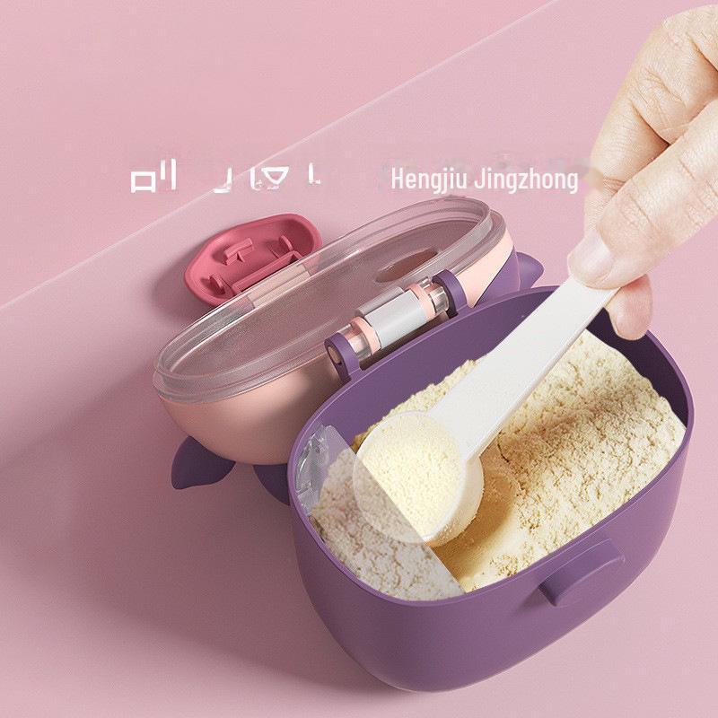 Портативный контейнер для хранения детского молока и рисовой муки большой емкости - влагонепроницаемый и герметичный