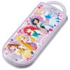 Skater Ланч-бокс Trio Set палочки для еды ложка вилка Disney Princess 24 для детей антибактериальная обработка легко открывается раздвижного типа сделано в Японии