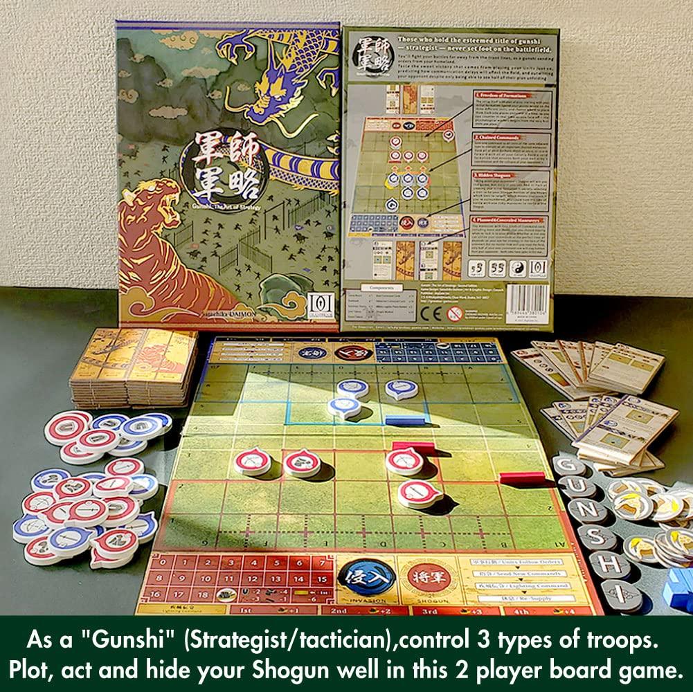 The Art of Strategy English Edition 2 Players Strategy Boardgame Designed by Gunshi Gunshi English Edition Gunshi Japanese,