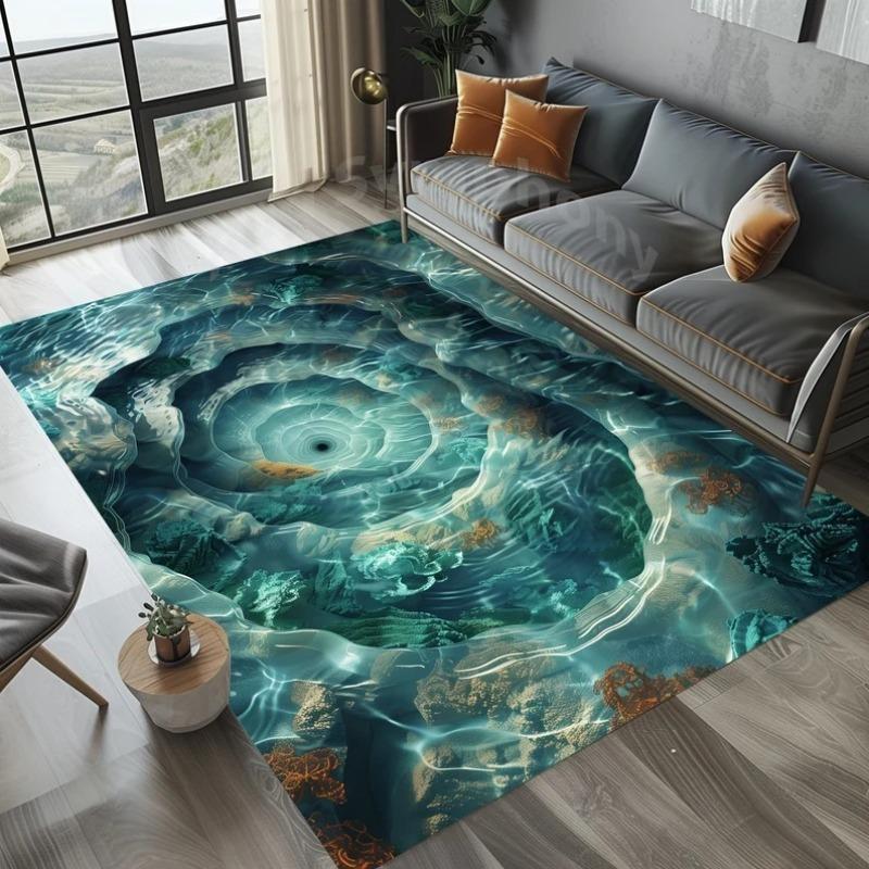 2D Плоский Оптическая Иллюзия Нескользящий Ковер Легко Чистить Идеально для Прихожей Передней Двери Спальни Прачечной Зоны Дверной Коврик Дом