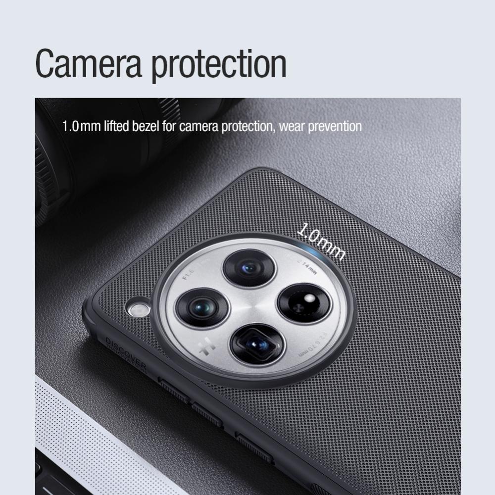 Чехол для телефона One Plus 12 Nillkin Super Frosted Shield Pro, магнитный жесткий ПК + корпус из ТПУ, противоударная задняя крышка для OnePlus 12