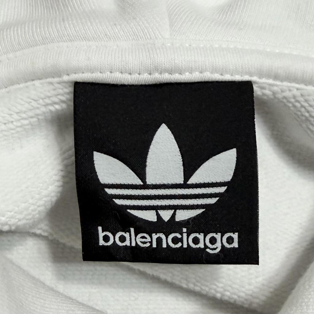 Б/у Худи BALENCIAGA белое мужское