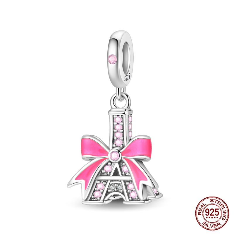 Copper Fashion Holiday Beach Watermelon Green Pear Charms Beads For 3Mm Bracelet Diy Fine Jewelry Gift Making