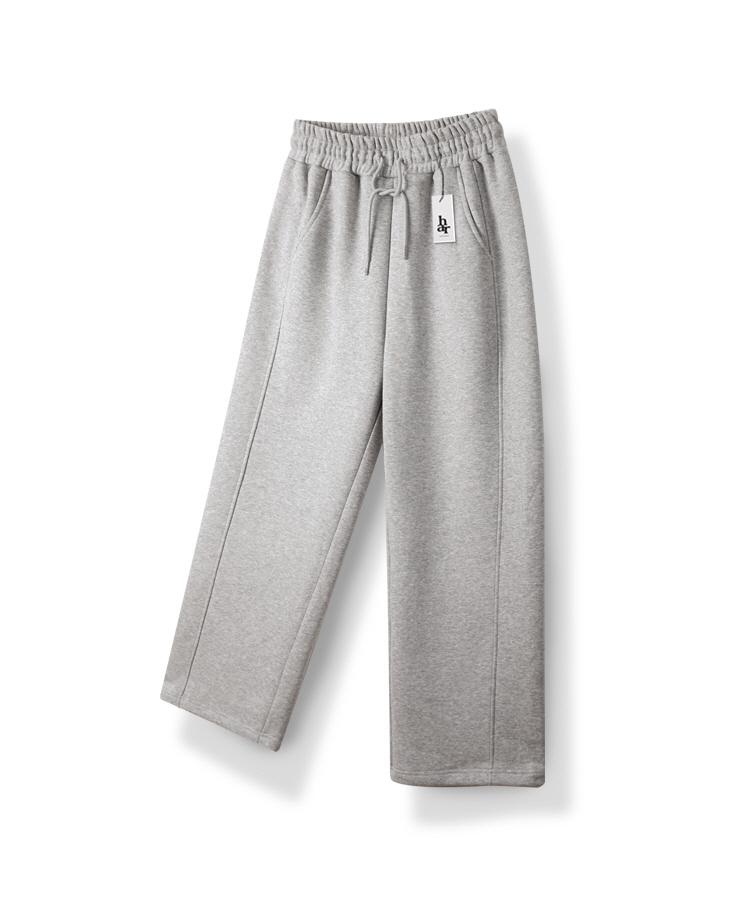 HARRISON Essential Training Plain Pants Ha-1028 Ris1008 Smooth Melange