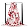 High-quality Luxurious Silk Scarves Headband Scarfs Neck Scarf For Women Chain Silk Scarf Women's Decorative Shawl