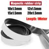 Strong Flexible Rubber Magnet Tape 1Meter 39.37inch Magnetic Sheets Refrigerator Photo Posters