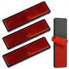 Reflector Bike Bicycle Reflector Stick-on Motorcycle Tape Type Red Universal Electric Bike 4 Pieces