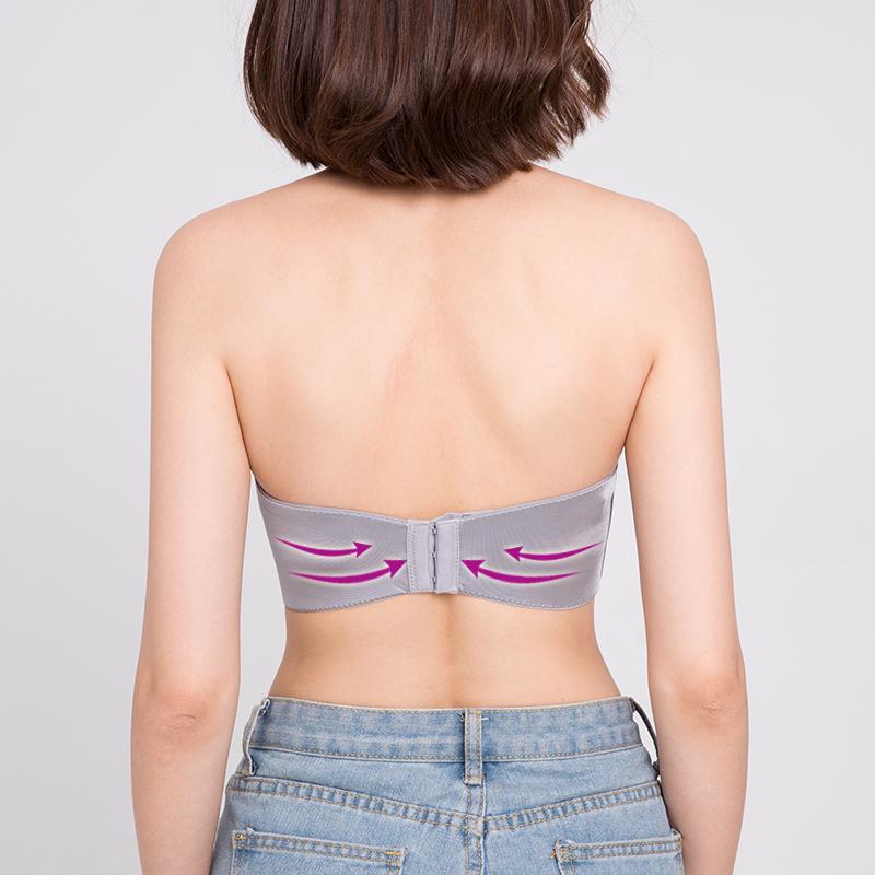 Сексуальный бюстгальтер без бретелек, бюстгальтеры пуш-ап, бесшовный невидимый бюстгальтер с половиной чашки, сексуальное женское белье, платье, свадебное нижнее белье, женское