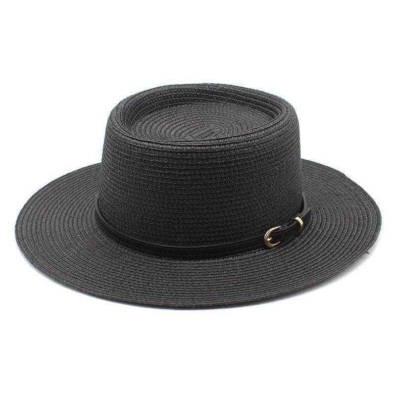 Green hat female summer bump top top hat seaside vacation beach hat Internet celebrity weaving hat sun hat