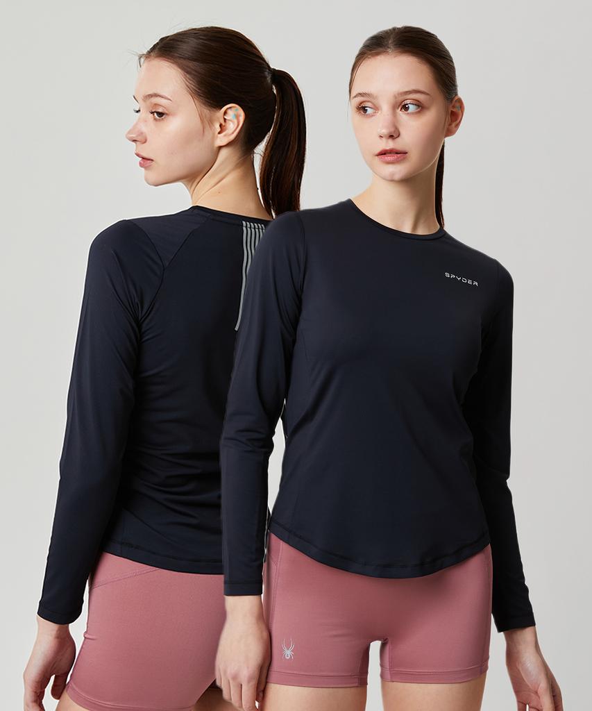 SPYDER Women'S Training Long Sleeve Spjpcnrl251Wblk