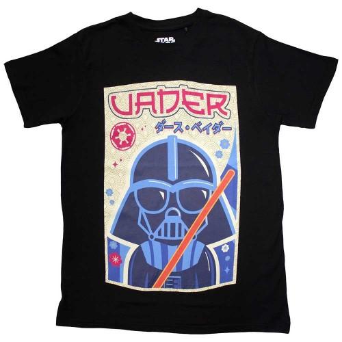 STAR WARS Unisex Adult Darth Vader Japanese T-Shirt