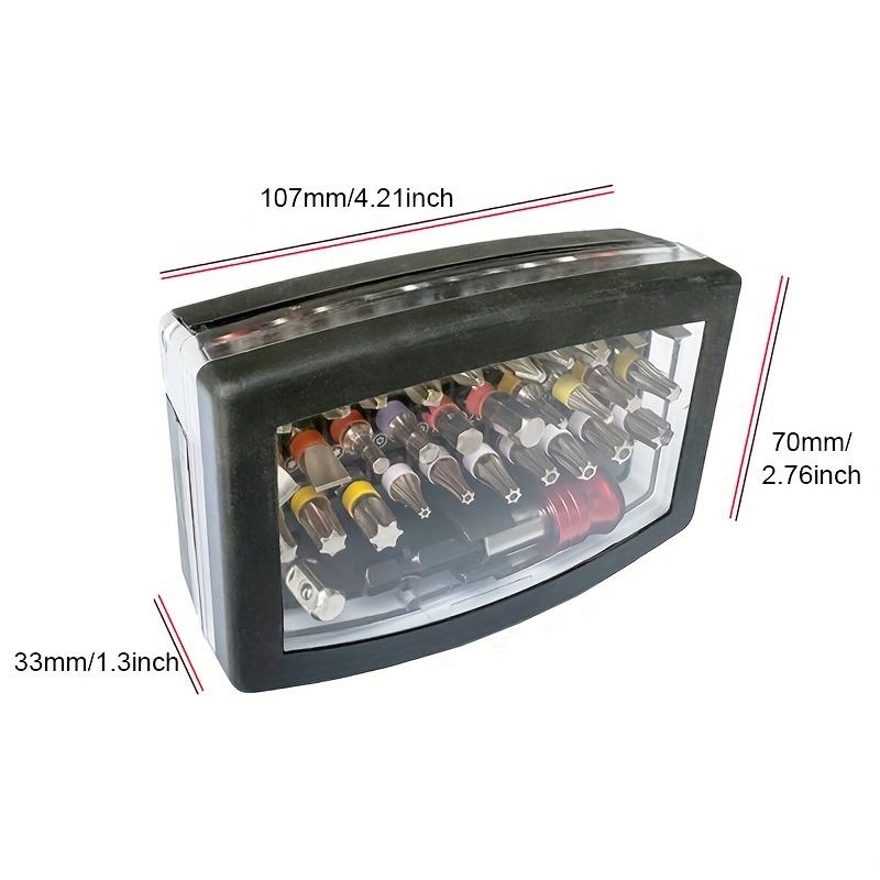 32Pcs Screwdriver Head Set, S2 Steel, Cross Screwdriver Head, Sleeve, Quick Release Connector, Industrial Hand Tools, Home Appliance Manual Repair Kit