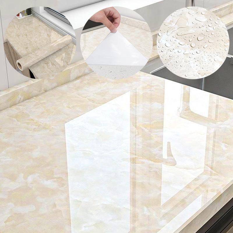 1 шт. Наклейки на стену Изысканная бумага Чистая водонепроницаемая Удобный домашний декор Кухня Ремонт Обои