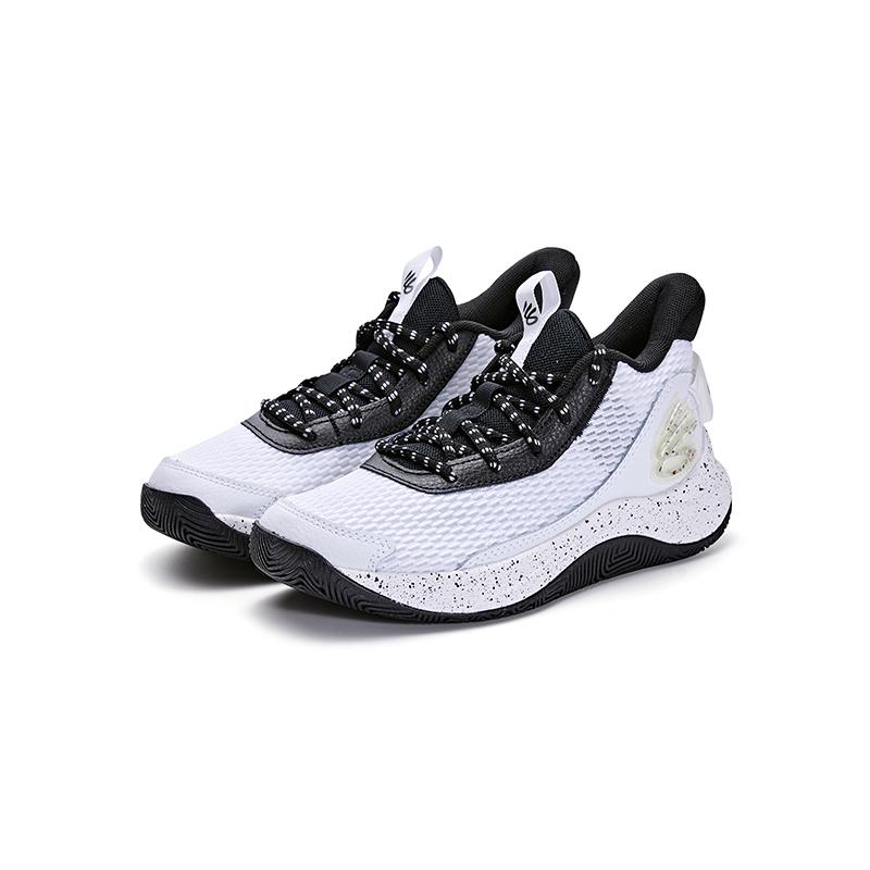 Under Armour Curry 3Z7 GS Black Metallic Gold Kids Sneakers 3026623-001