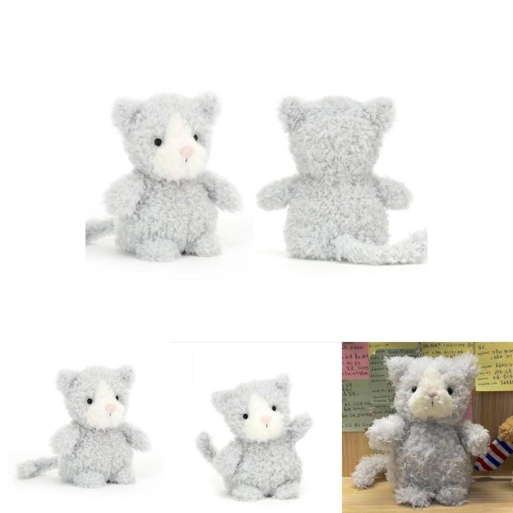Мягкая игрушка-кошка Jellycat Подарок для детей и подростков Мягкий короткошерстный животный подарок