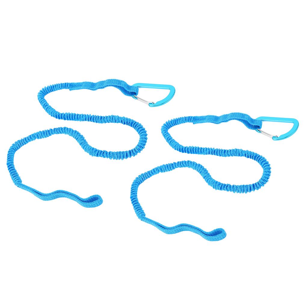 2 шт. Лиш для весла каяка, эластичный ремешок, шнурок, веревка для каякинга, катания на лодке, гребли на каноэ, удочка для рыбалки