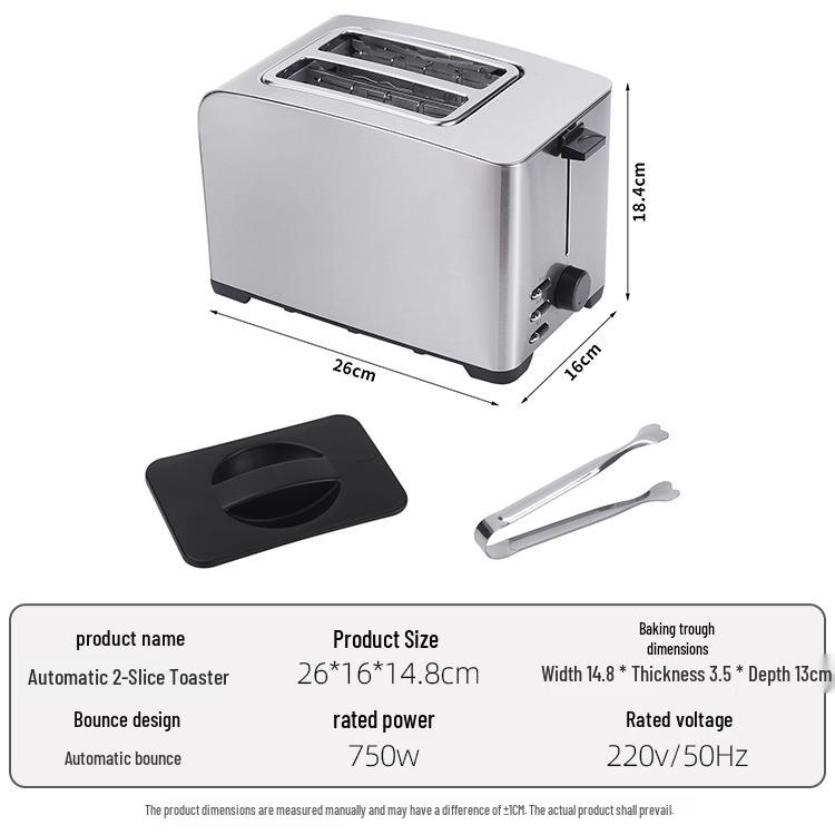 2024 Toaster Oven: 4-6 Slice Commercial & Household Automatic