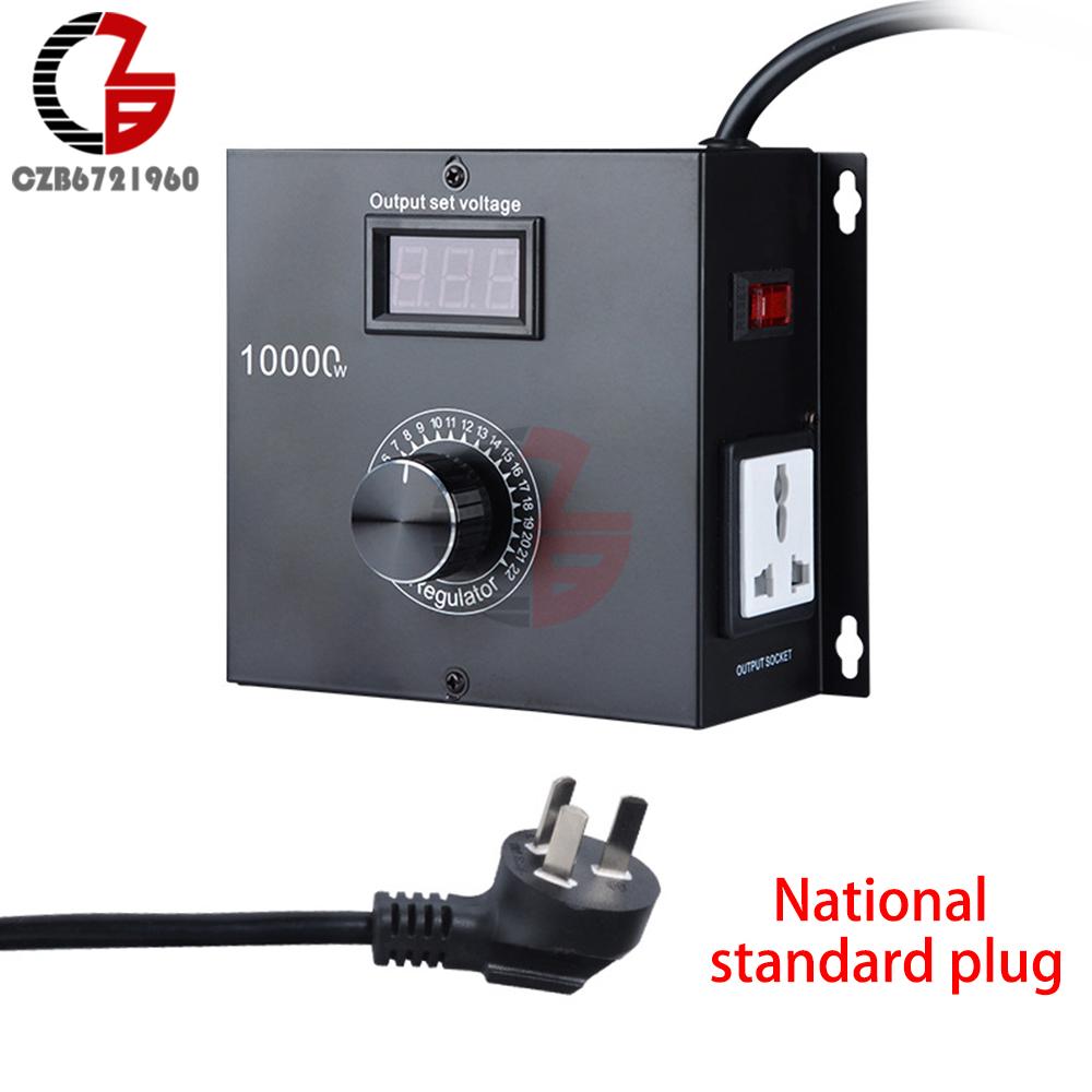 10000W AC 220V Electrical Voltage Regulator Controller Converter Regulator Transformer Variable Voltage dimmer Speed Controller