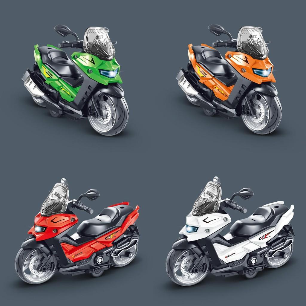 Childrens Plastic Motorcycle Model With Sound Light Music For Sensory And Motor Skills
