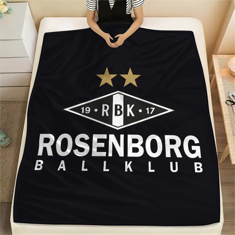 Rosenborg BK Flannel Blanket, High quality Comfortable for All Seasons, Home Decor, Warmth and Comfort