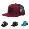 Fashion Adjustable Baseball Cap Tiger Embroidery Breathable Trucker Caps Mesh Snapback Hats Unisex