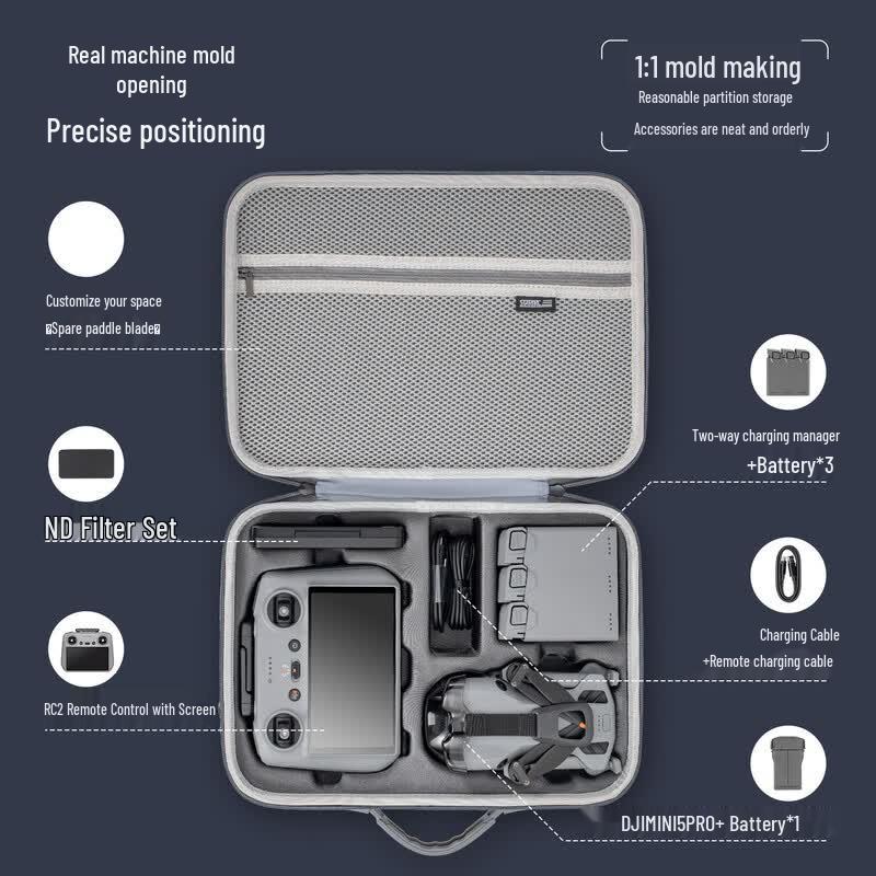 STARTRC Портативная сумка для хранения для DJI Mini 5 Pro Fly More Combo