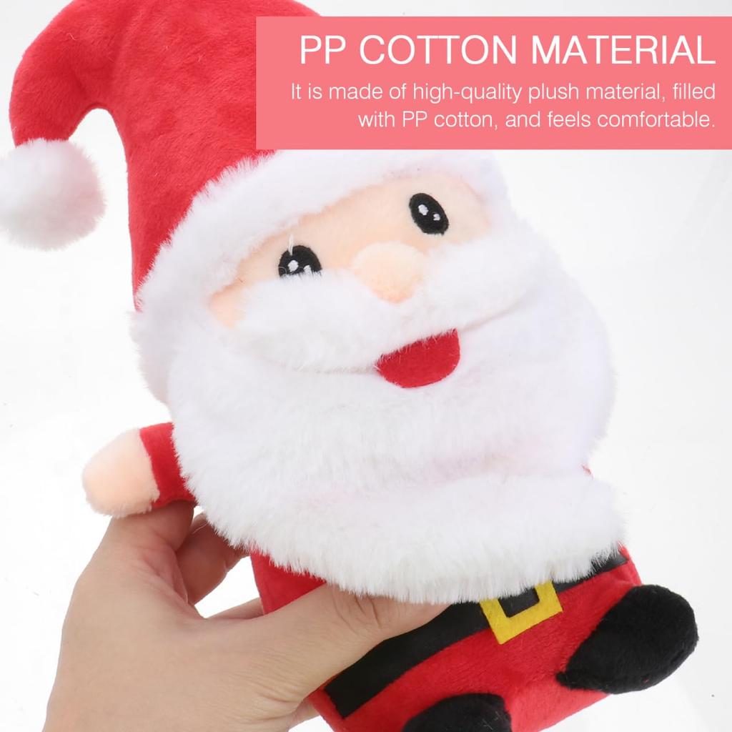 POPETPOP Christmas Santa Claus Shape, Creative, 22cm, Animal Shape, Cartoon, Pacify (Red)