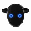 LED Face Cover Unisex Colorful High Brightness LED Light Scary Skull Face Cover for Parties