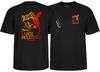 Powell Peralta BONES BRIGADE Lance Mountain FUTURE PRIMITIVE Футболка ЧЕРНАЯ