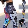 Women's Fashion 3D Printed Yoga Pants Leggings Sport GYM Running Skinny Workout Pencil Long Pants