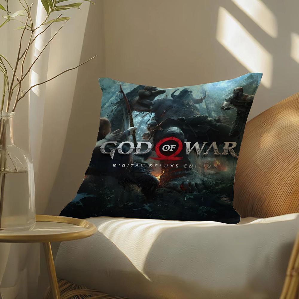 Gameg-Godofwarragnarok Pillow Case Pillowcase, Double-Sided Printed, Sofa Cushion, Bedroom Headboard