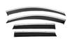 Wind Deflectors with Chrome Niken Luxury (4 Things) for Renault Kadjar