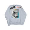 Star Wars Mens Stormtrooper Pattern Helmet Sweatshirt
