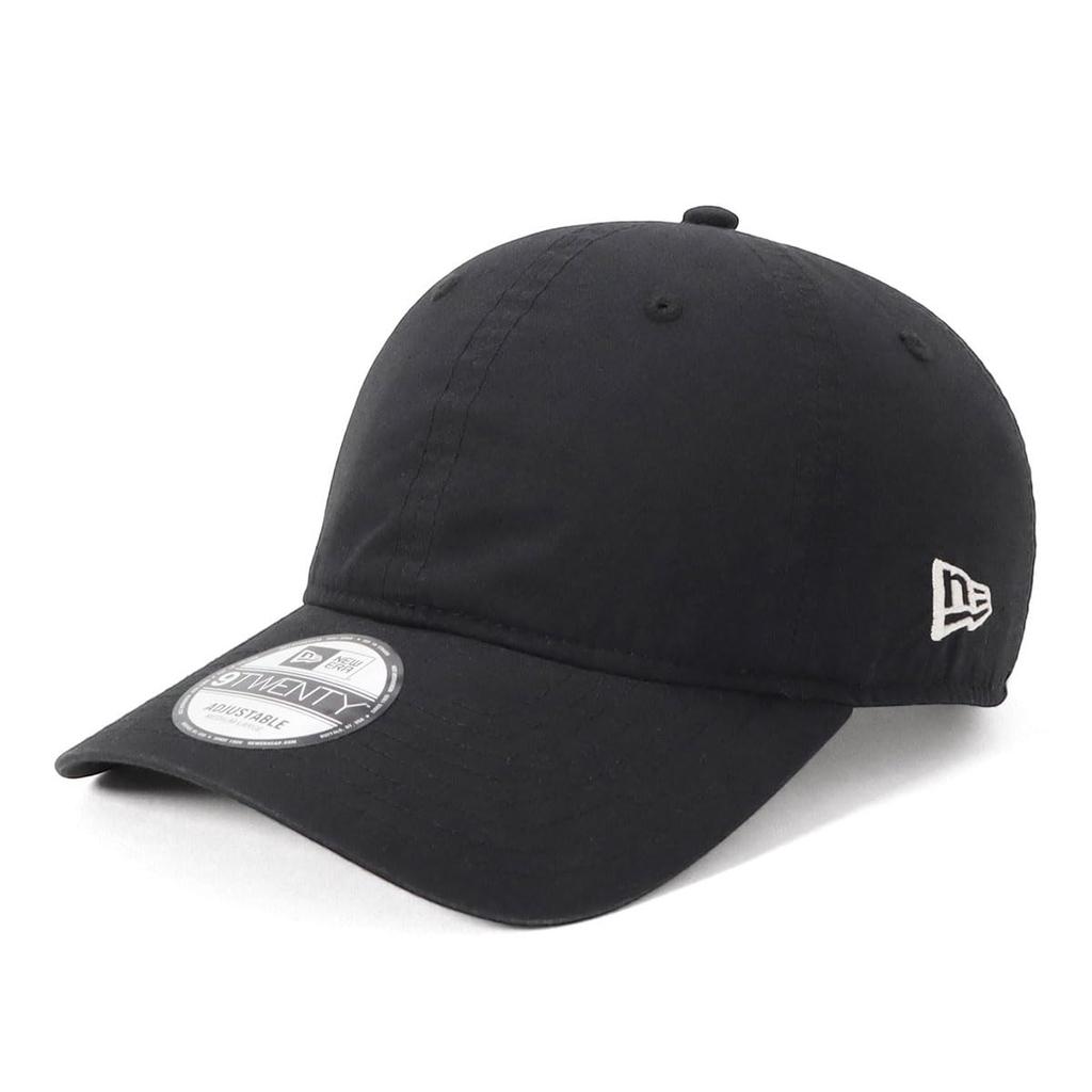 New Era 9TWENTY Typewriter Basic Solid Plain Cap Black Size M/L Adjustable Baseball Hat 920ES TYPEWRITER BASIC BLK 261