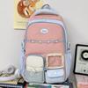 Children's Schoolbags Elementary School Students  Girls' Junior High School Students' Letters and High Looking Backpacks
