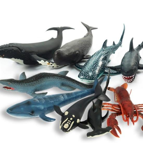 Bandi soft animal marine figure set of 9, popular toys in Korea