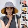 Foldable Sunscreen Hat Cotton Empty Top Cap New Sun Hat