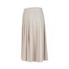 Fashionable Minimalist Solid Color Comfortable Casual Long Skirt Women Skirts Light-Khaki HQ8154-104