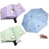 8 Fold Automatic Umbrella Thickened UV Protection Sun Umbrella Dual Use Protection Rain Proof Pocket Parasol Outdoor Use