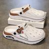 Men Clogs Slippers EVA Insole Men Slippers with Arch Support Waterproof Garden Shoes For Men Beach Shoes
