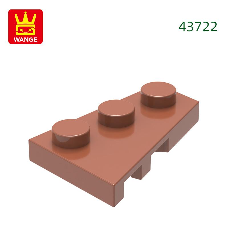158 шт./лот 43723 2x3 Правый клин-пластина Строительные кубики Аксессуары MOC Совместимо с Фигурирующими кубиками Детские игрушки Идея для подарка Коробка