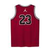 Jordan NBA Kids Letter Pattern Printed Breathable Mesh Basketball Jersey Kids Jersey Red DO1968-687