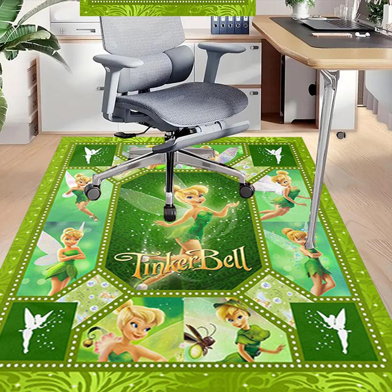 Tinker Bell Fantasy Collage Carpet For Playroom Bedroom Living Room Sofa Home Decorkids Game Area Rug Nonslip Floor Mat
