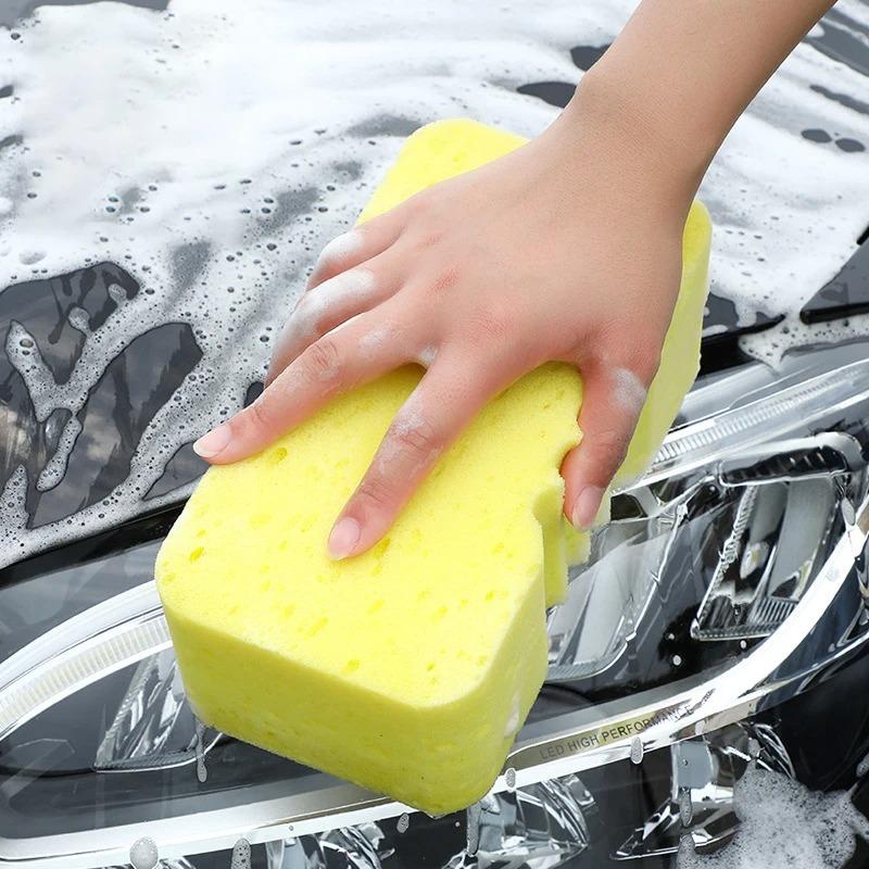 Car Wash Sponge Extra Large Special Cleaning Car Absorbent High-Density Cotton Block Brush Car Tools Supplies Cleaning Sponge