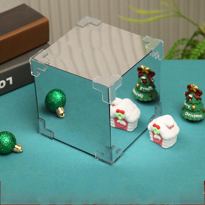 Мерцающий ночник-куб Рождественский декор для спальни USB Рождественский ночник Винтажные рождественские украшения Рождественские лампы для