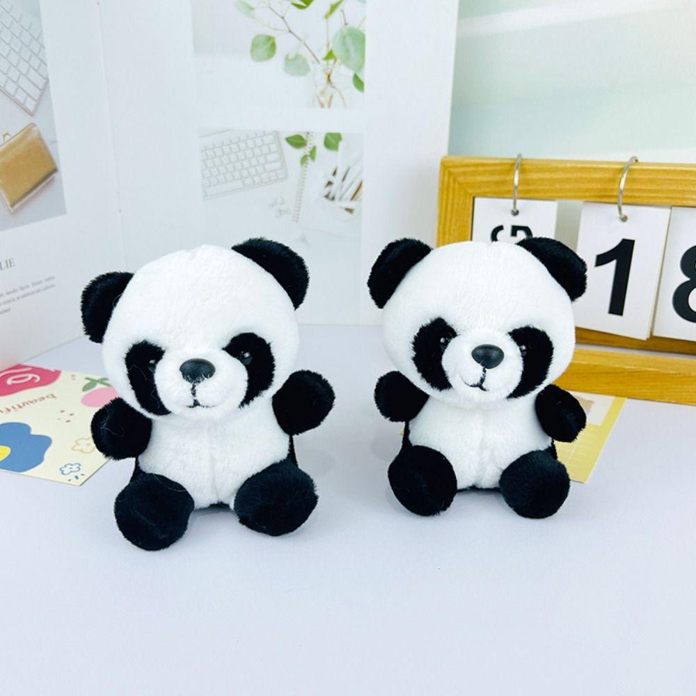 Сумка с подвеской в виде плюшевой панды, кукла, плюшевый брелок в виде панды, детская игрушка